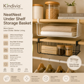 Kindivia™ NeatNest Under Shelf Storage Basket